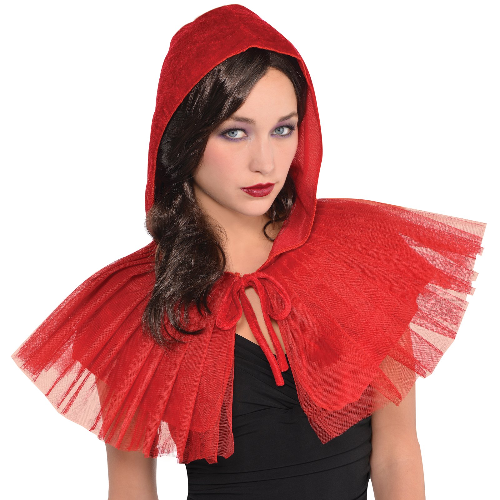 amscan Red Riding Hood Capelet Costume, 1 Pc