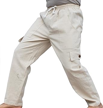 cargo pants cream