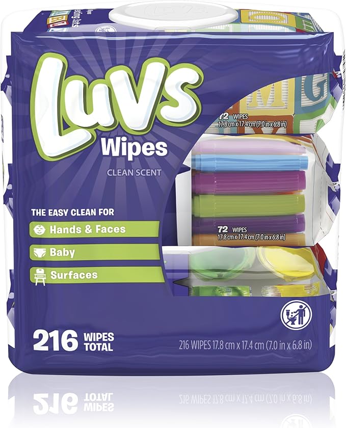 luvs wipes 864