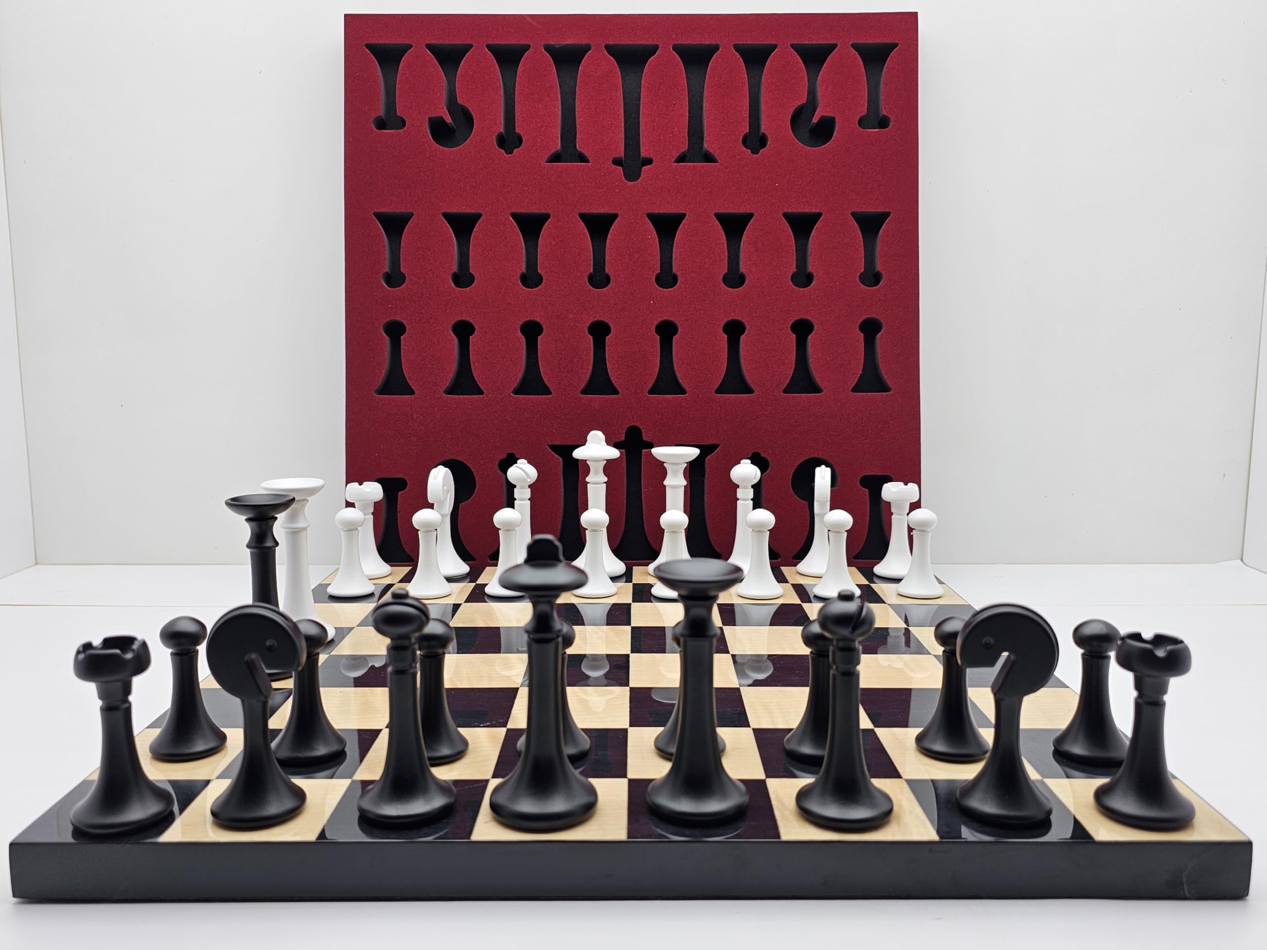 Photo 1 of 15.7 inches Large Chess Set with High Polymer Zinc Alloy Weighted Chess Pieces?Chess Sets for Adults and Kids?Best Gift for Chess Enthusiasts