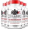 (5 Pack) Monster XL Capsules, XL Monster Supplement For Men, All Natural Formula for Max Peformance and Confidence, Premium Pills Overall Male Health, Official MonsterXL ME Reviews (300 Capsules)