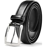 Carlo Fellini Belts For Men - Men's Dress Belt - Hand Made 100% Cow Leather Belt For Men