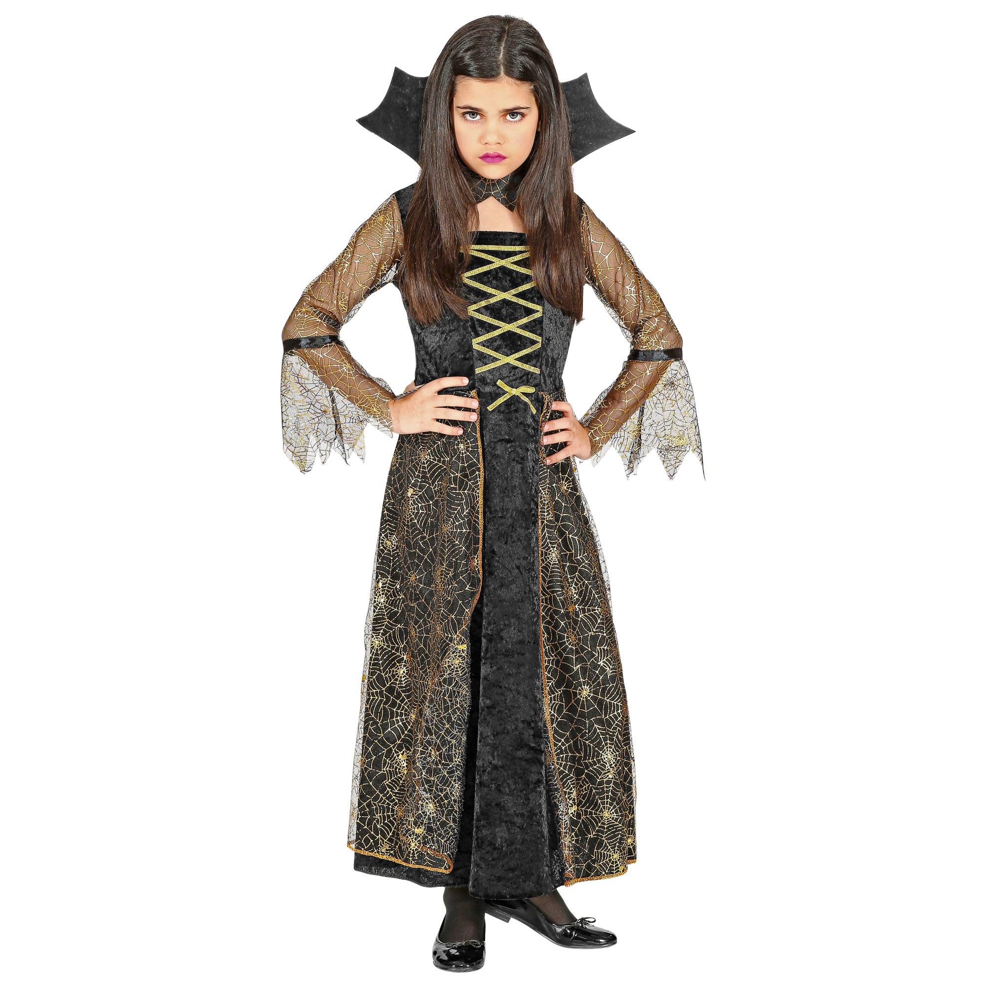 WIDMANN 00157 Children's Spider Costume Multicoloured (140 cm / 8-10 Years)