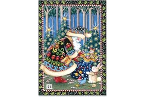 Current Mary's Woodland Christmas Cards with Envelopes © Mary Engelbreit - Set of 18 Large 5 x 7-Inch Folded Cards, Themed Holiday Card Value Pack