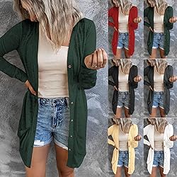 Red Oversized Sweater Crochet Cardigans For Women
