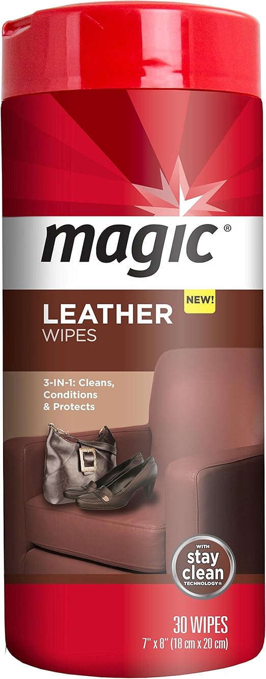 Amazon Com Magic Leather Wipes Clean And Condition Car Seats