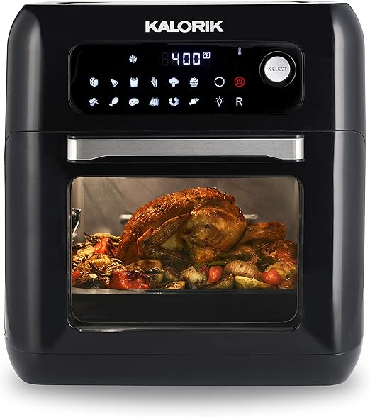Kalorik AFO 44880 BK 6 QT XL Air Fryer Oven With 13 in 1 Cooking