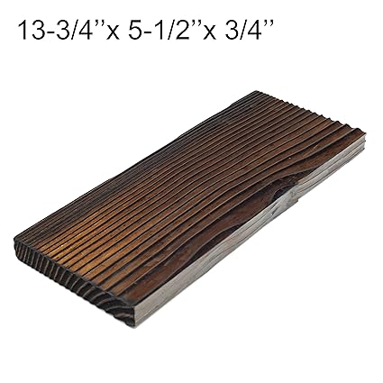 Y Nut Rustic Wood Shelf Board Platform For Floating Shelves Carbonized Douglas Fir Pine Solid Real Retro Wood Board