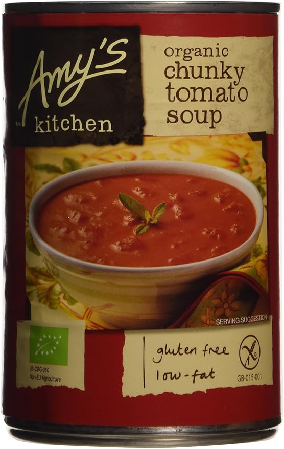 Amys Kitchen Chunky Tomato Soup 400 g (Pack of 6) Amazon.co.uk Grocery