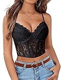 Avidlove Lace Bustier Corset Tops for Women Sexy