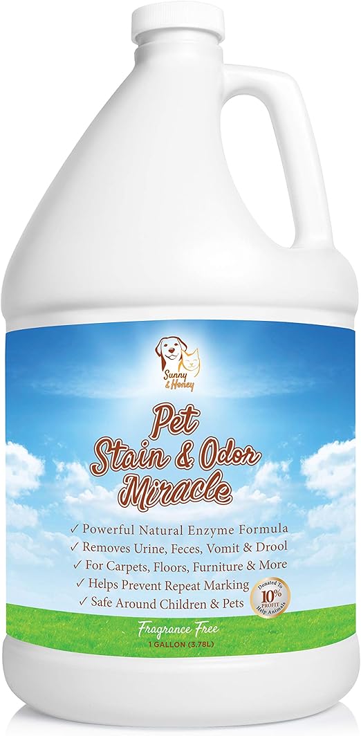 Amazon Com Sunny Honey Pet Stain Odor Miracle Enzyme