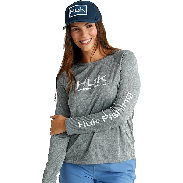 Petite chemise de pêche légère boutonnée manches courtes tissu HUK