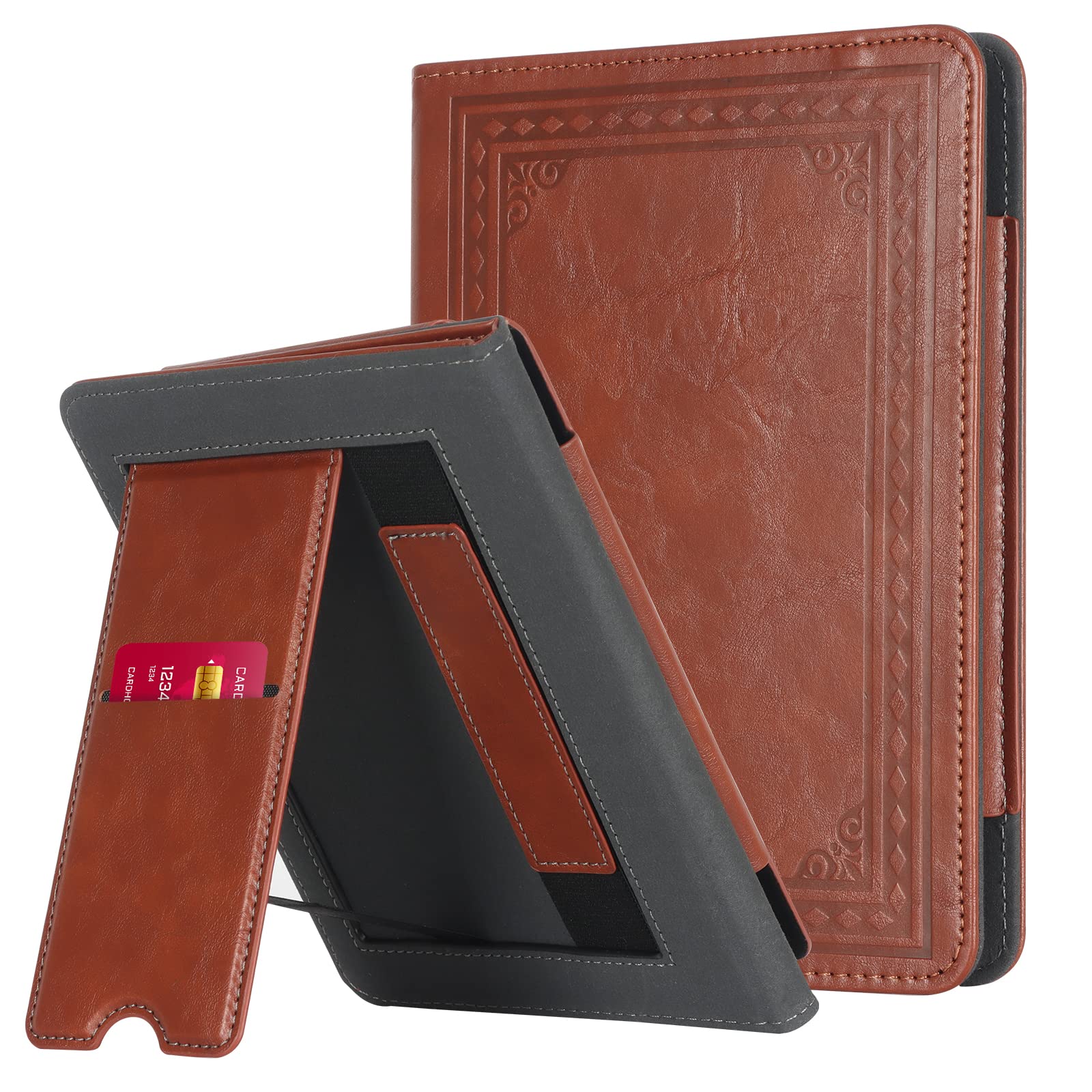 Photo 1 of CoBak Case with Stand for Kindle Paperwhite -with Auto Sleep Wake, Card Slot, Hand Strap Feature - Fits Kindle Paperwhite 11th Generation 6.8" Signature Edition 2021 Released