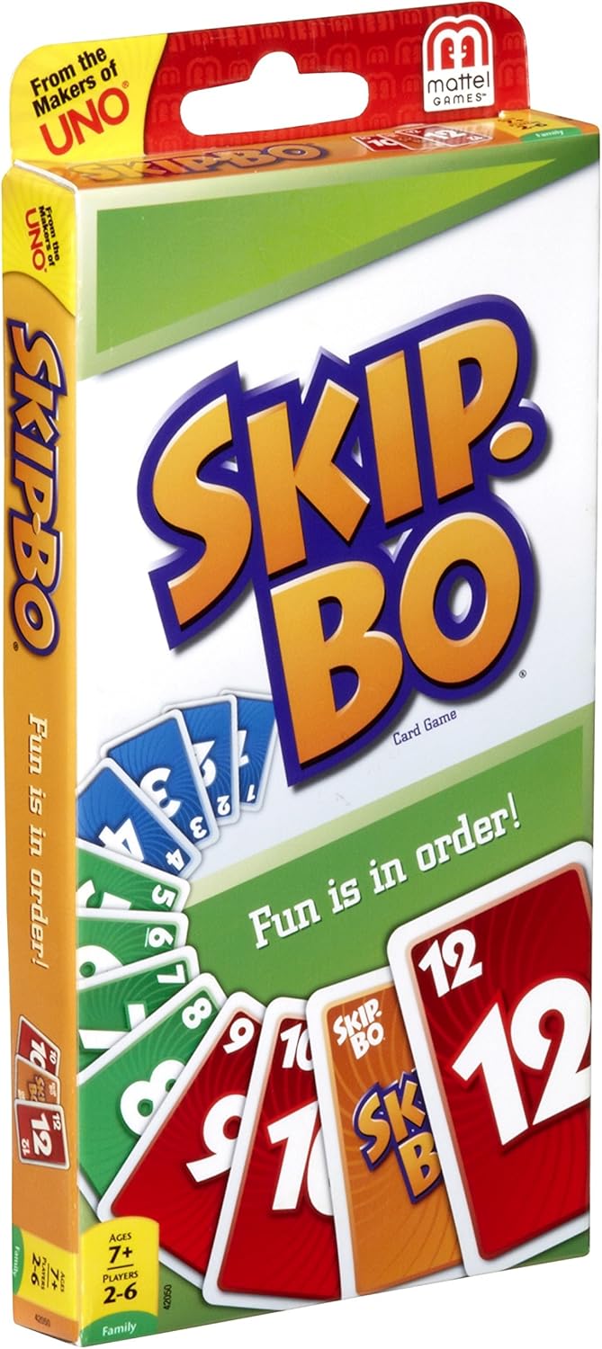 SKIP BO Card Game: International Games: Toys & Games