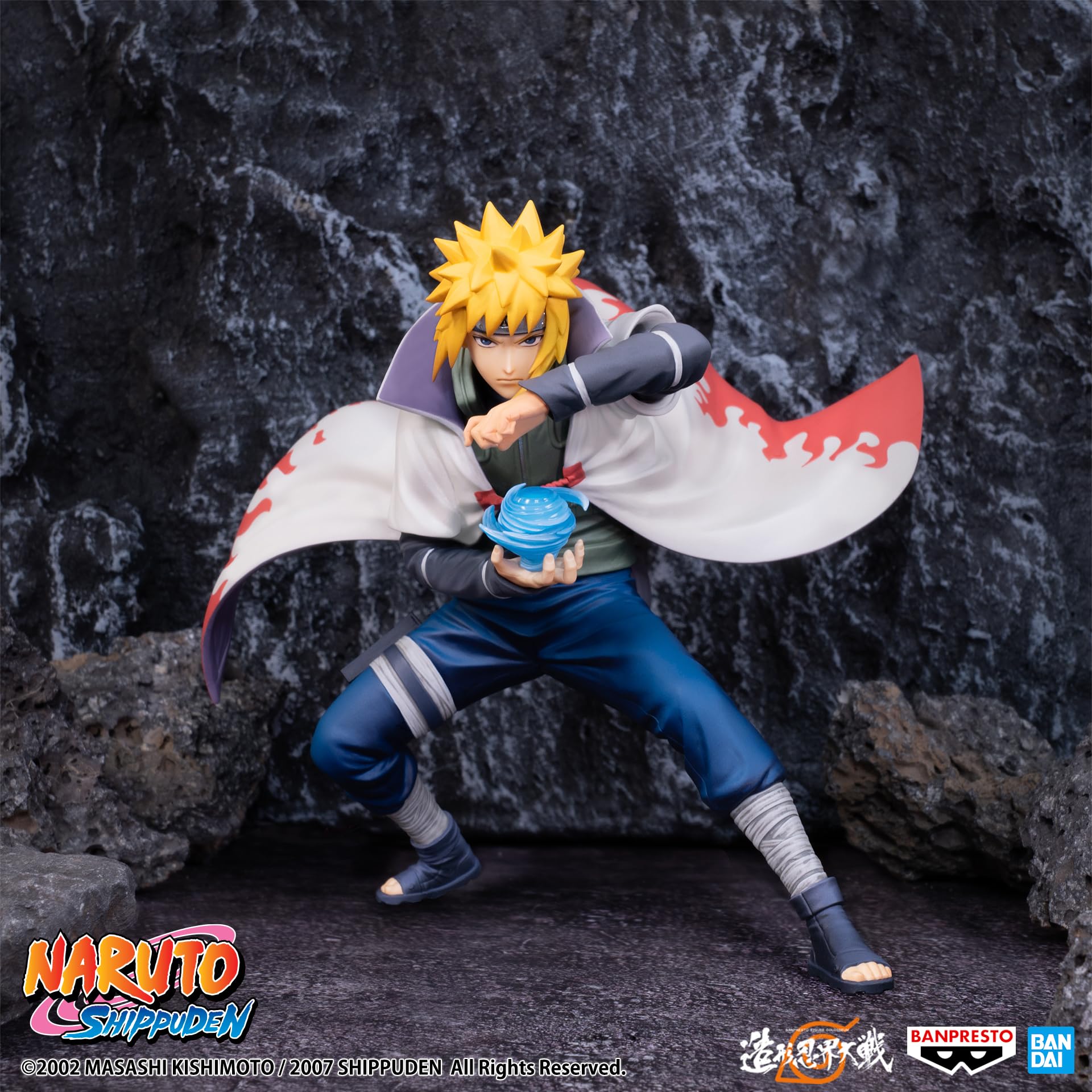 Namikaze Minato Grandista - Naruto Shippuden - Banpresto - Figurines