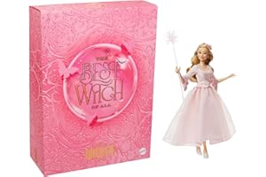 Mattel Universal Pictures’ Wicked: for Good Collectible Glinda Fashion Doll with Removable Outfit, Inspired by The Movie, Amazon Exclusive (Amazon Exclusive)