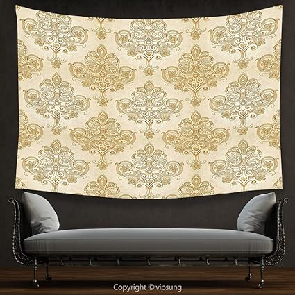 Amazon Com Vipsung House Decor Tapestry Ivory By Vintage