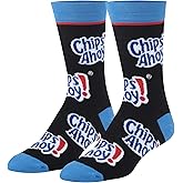 Crazy Socks - Cheez-It Snack Food Crew Socks - Officially Licensed Funny Novelty Gift Sock-Cozy Daily Wear