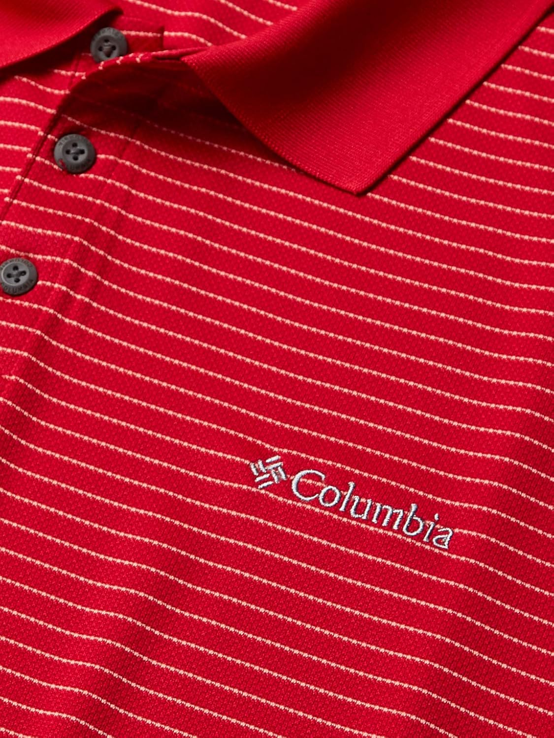 Columbia Men's Utilizer Stripe Polo III, Moisture Wicking, Sun Protection at  Men’s Clothing store