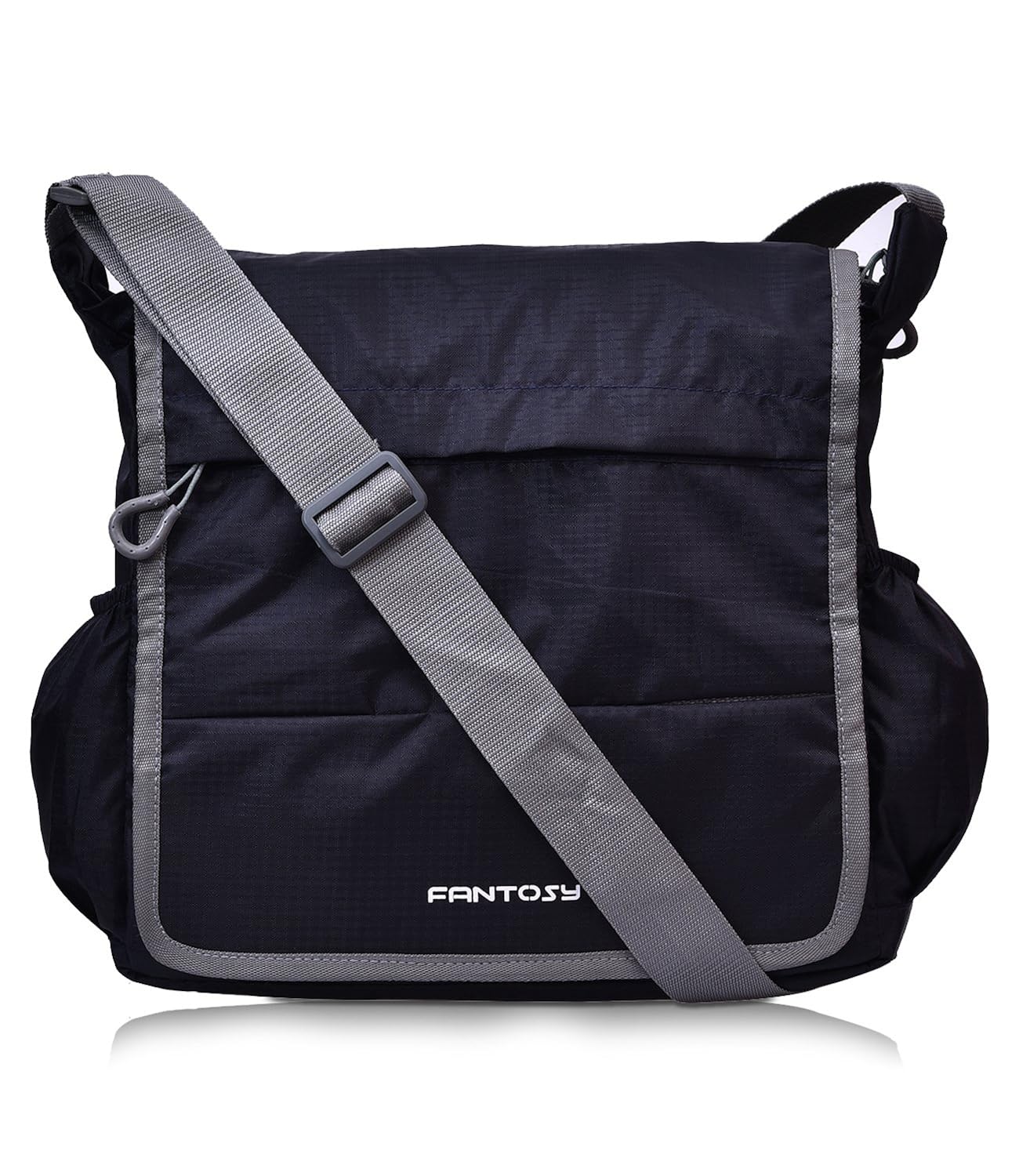 fantosy men dark blue polyester sidebag