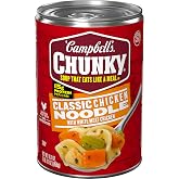 Campbell&rsquo;s Chunky Soup, Classic Chicken Noodle Soup, 16.1 Oz Can