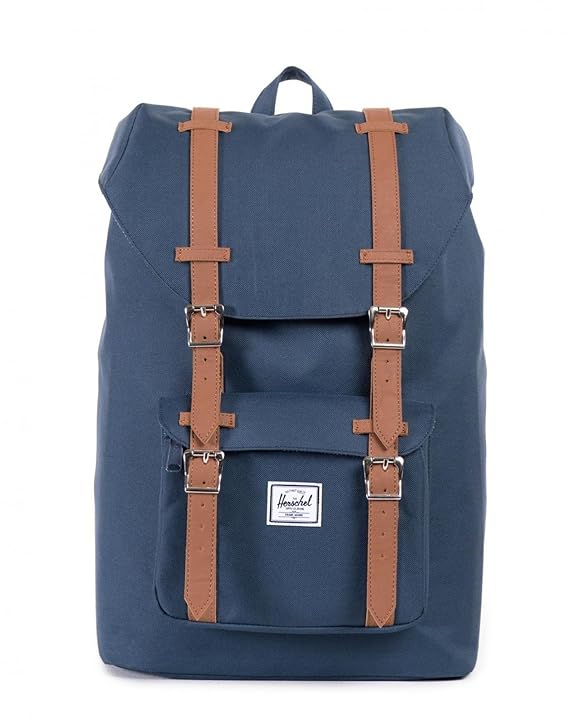 Herschel Mochilas Mujer, Farbe Blau, Marke, Modell Mochilas Mujer 76198 Blau, Navy / Tan (Blau), Breite ca. 27 cm, Höhe ca. 4