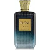 Khadlaj Island Dreams &ndash; Fruity, Floral, Woody, Musky &ndash; Extrait de Parfum Long-Lasting Fragrance for Unisex, 3.4 Ounce