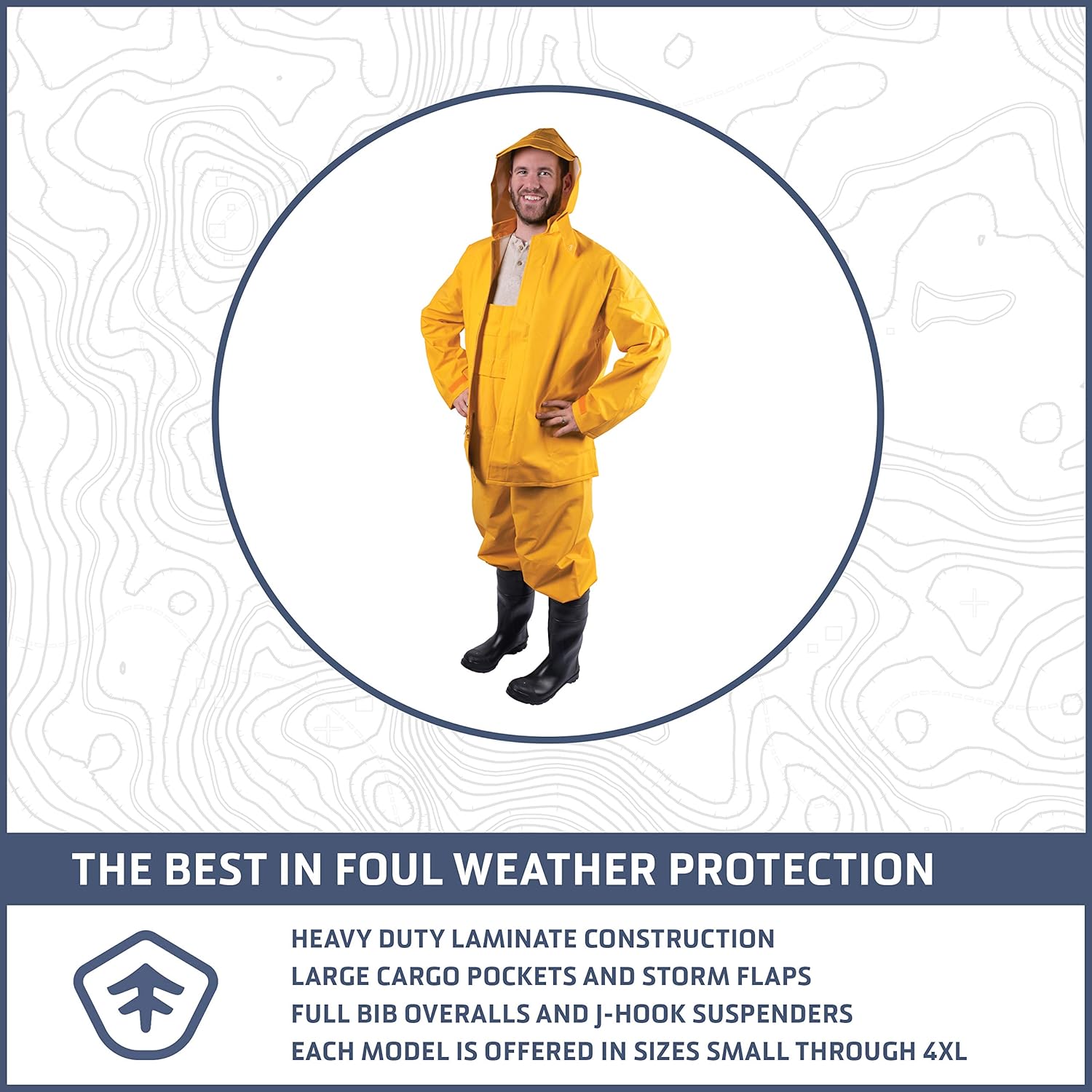 Stansport Commercial Rainsuit: Clothing