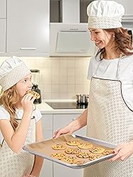 SMARTAKE 200 Pcs Unbleached Parchment Paper Baking