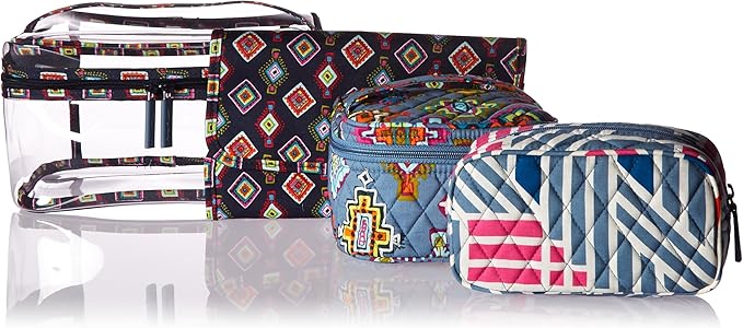 vera bradley travel cosmetic set