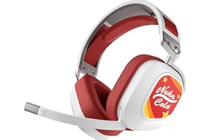CORSAIR HS80 RGB Wireless Fallout Nuka-Cola Edition Multiplatform Gaming Headset – Dolby Atmos, Lightweight, Broadcast Qualit