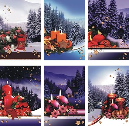 Immagini Di Auguri Natale.Biglietti Di Natale 100 Pezzi Con Motivi Natalizi Auguri Natale 22 0001 Di Natale Biglietto Di Auguri Biglietti Di Auguri Amazon It Elettronica