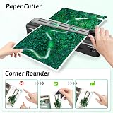 MAXDONE A4 Laminator 4-in-1 Hot Cold with Pouches Cutter Corner Rounder view 7