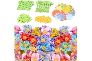 Hamdol DIY Flower Bouquet Kit for Girls – Creative Arts & Crafts Toy with Colorful Accessories, Educational STEM Activity Gif