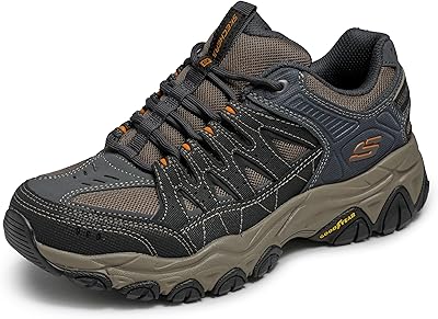 Skechers Herren M. Fit 2.0Oxford, Anthrazit/Gold, 9