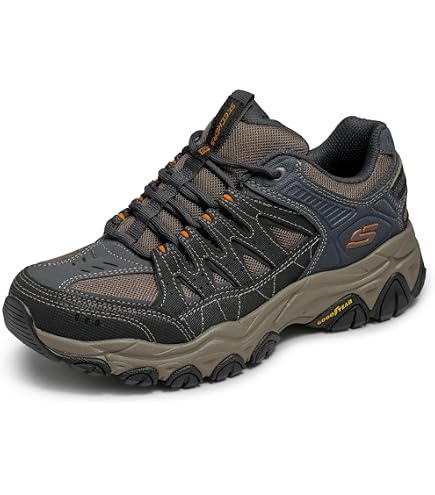 Amazon.com | Skechers Men's Escape PlanTrainers, Black Leather