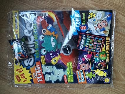 LIDL Stikeez aus dem Weltall Heft 1 OVP