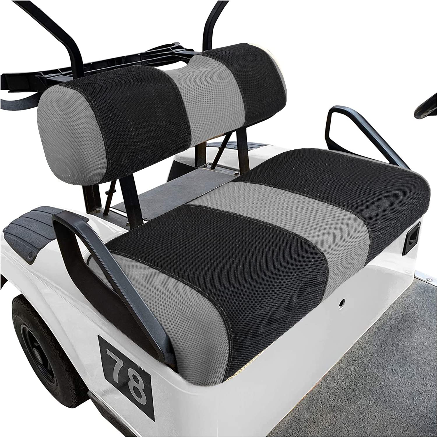 Photo 1 of YUWEIDG0769 Universal DS Golf Cart Seat Covers Dress UP Older Golf Cart Durable Breathable Material Fit for Club Car DS, Easy to Install, Club CAR DS Front Seat Covers