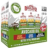 Boulder Canyon Avocado Oil Potato Chips Variety Pack, 1 Ounce