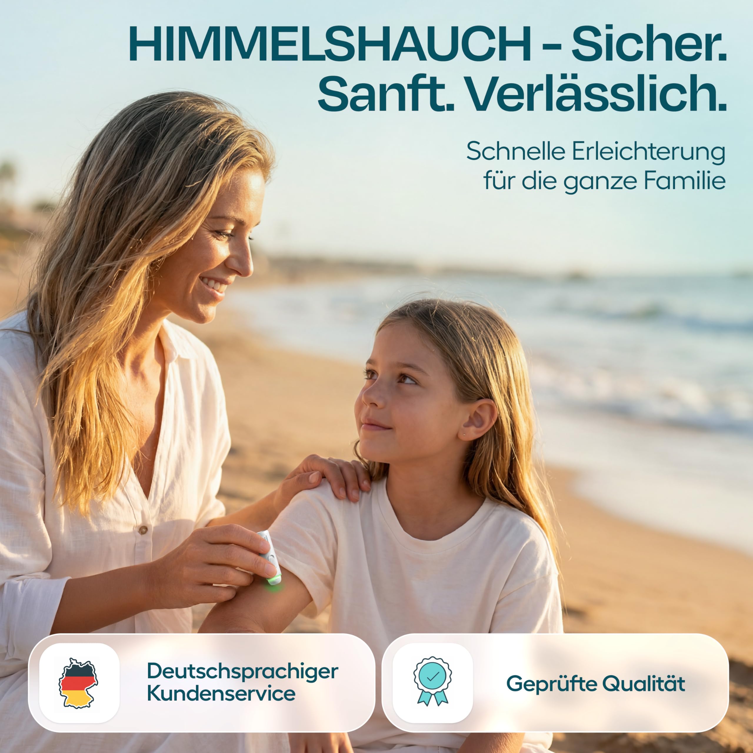HIMMELSHAUCH MEDICAL Mückenstich Hitzestift | Insektenstichheiler USB C | Elektrischer Stichheiler nach Insektenstichen gegen Wespenstich Gelsenstich Mosquito | Mücken Bite Heat Stift | Mückenstift 7