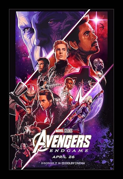 Amazoncom Wallspace 11x17 Framed Movie Poster Avengers