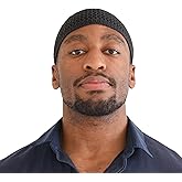 CHARM Silk Kufi Hat Skull Cap - Mens Beanie Hat Handmade in Japan Stretchy