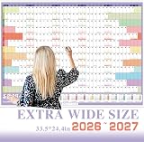 VEYLIN 2026 Wall Planner Academic Calendar 85x58 cm A1 Large with Stickers view 4