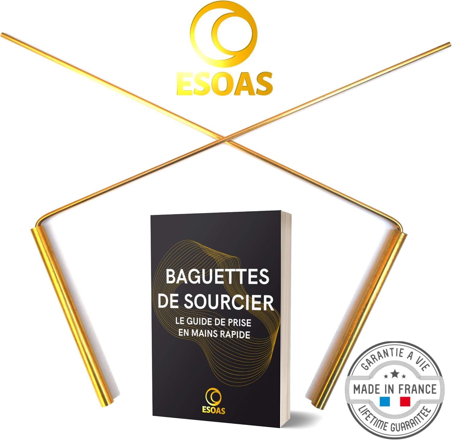 Esoas - Varillas de soldero paralelos acodadas en L – Latón (cobre ...