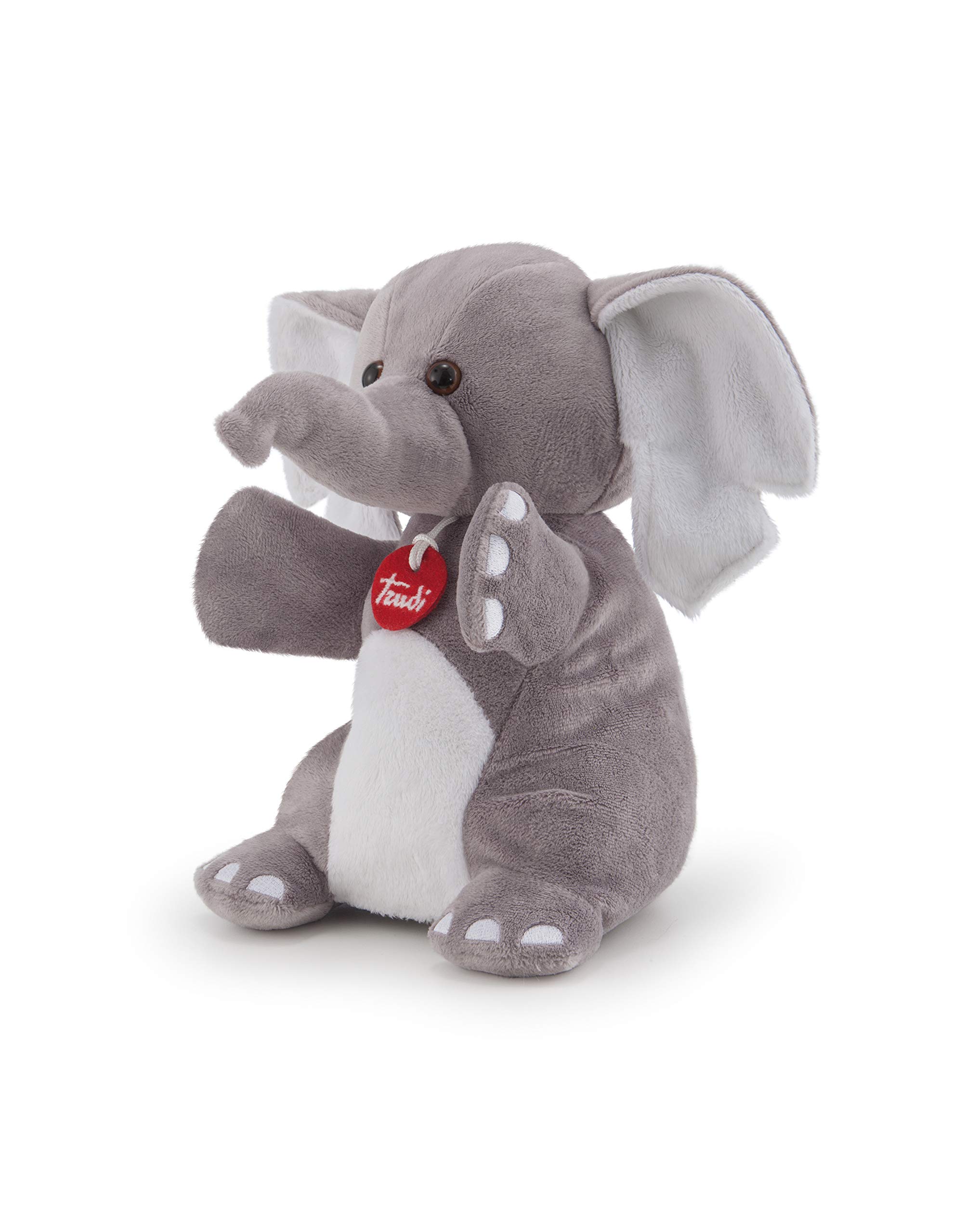 Trudi Elephant Puppet Plush puppets and marionettes theatre. Game for children. Tell and create stories. Decorative plush. | 19x26x15cm size S | Puppets | model 29829