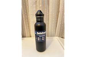 BottleKeeper - The Standard 2.0 - The Original Stainless Steel Bottle Holder and Insulator to Keep Your Beer Colder (Black)