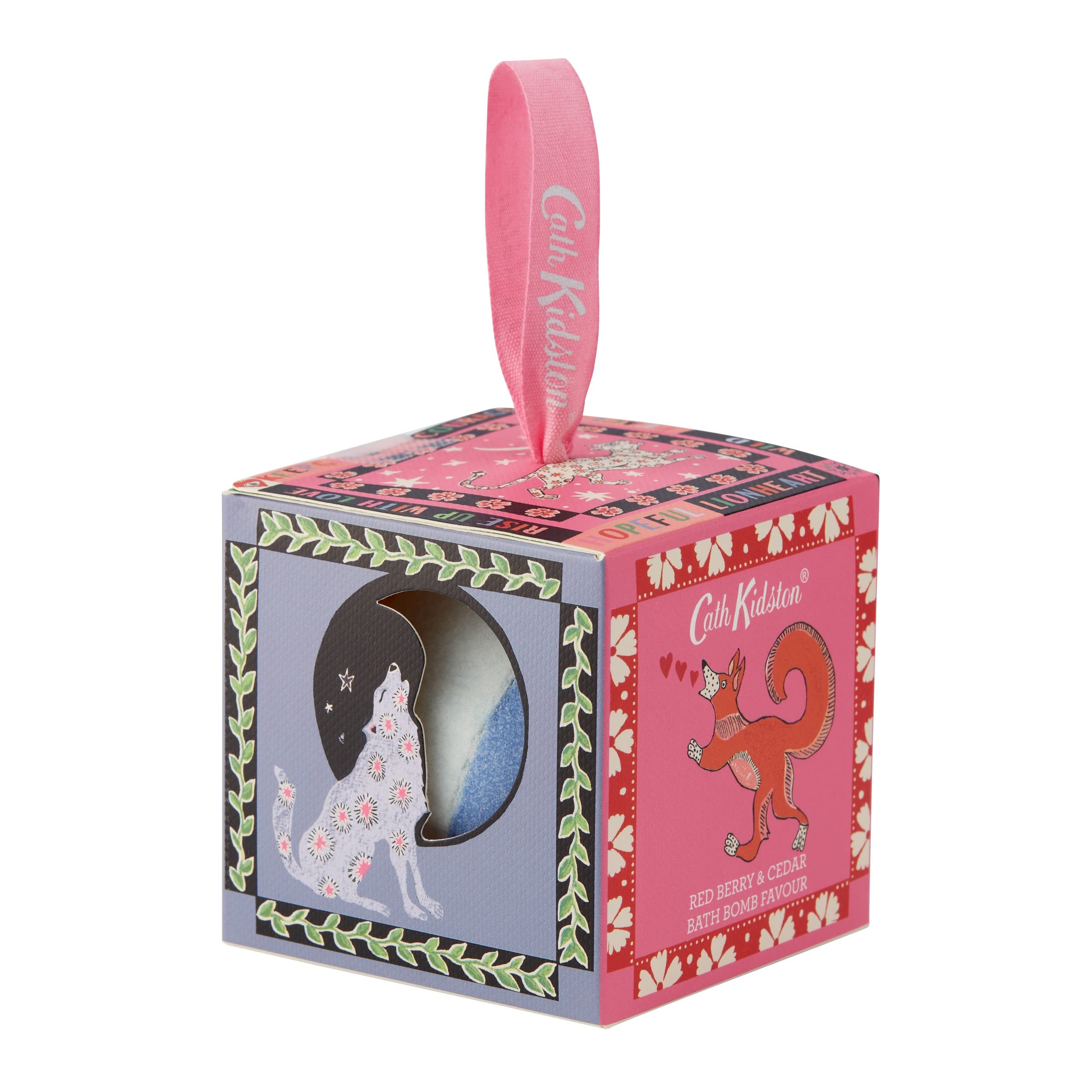 Cath Kidston A Christmas Sky Bath Bomb Favour | Special Scent For A Restorative Bath | Infused With Essential Oils | Cruelty Free & Vegan Friendly | 150g