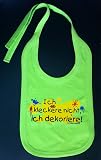 Comedy Shirts Baby Langarmshirt – „Ich Schreie Nicht! Ich Bestelle Essen.“ | Hellblau/Weiß | Größe 92/98
