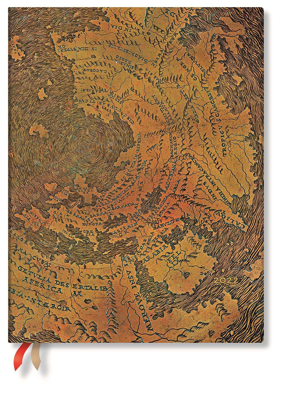 Paperblanks 12-Month Flexi Planners 2022 Hunt-Lenox Globe | Vertical | Ultra (180 × 230 mm)