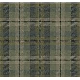 NextWall Harry & Grace Thornbury Tailored Plaid Peel and Stick Wallpaper (Greenery)